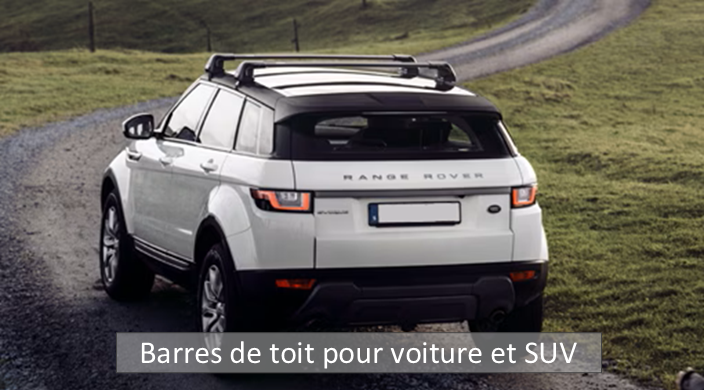 Barres de toit pour voiture et SUV